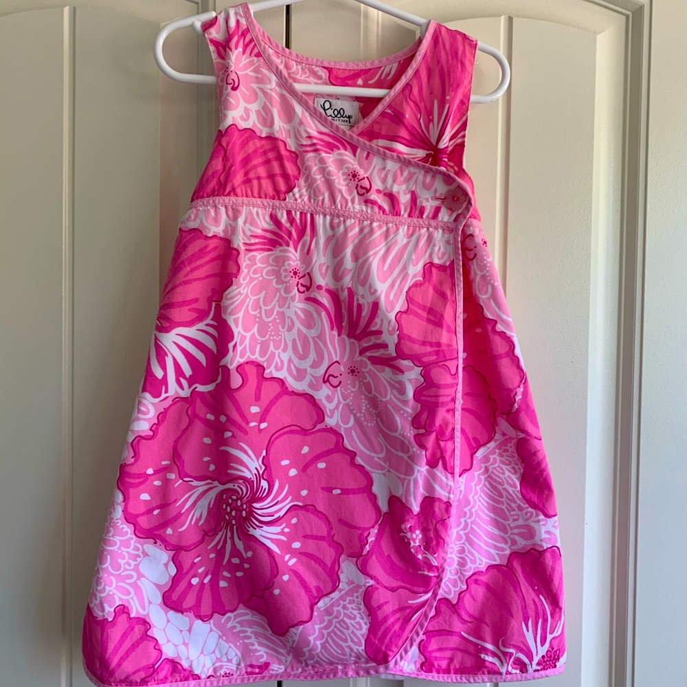 Lilly Pulitzer Wrap Dress -Girls SZ 5